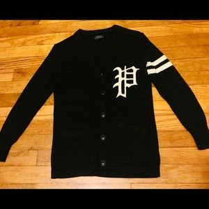 Ralph Lauren navy cardigan